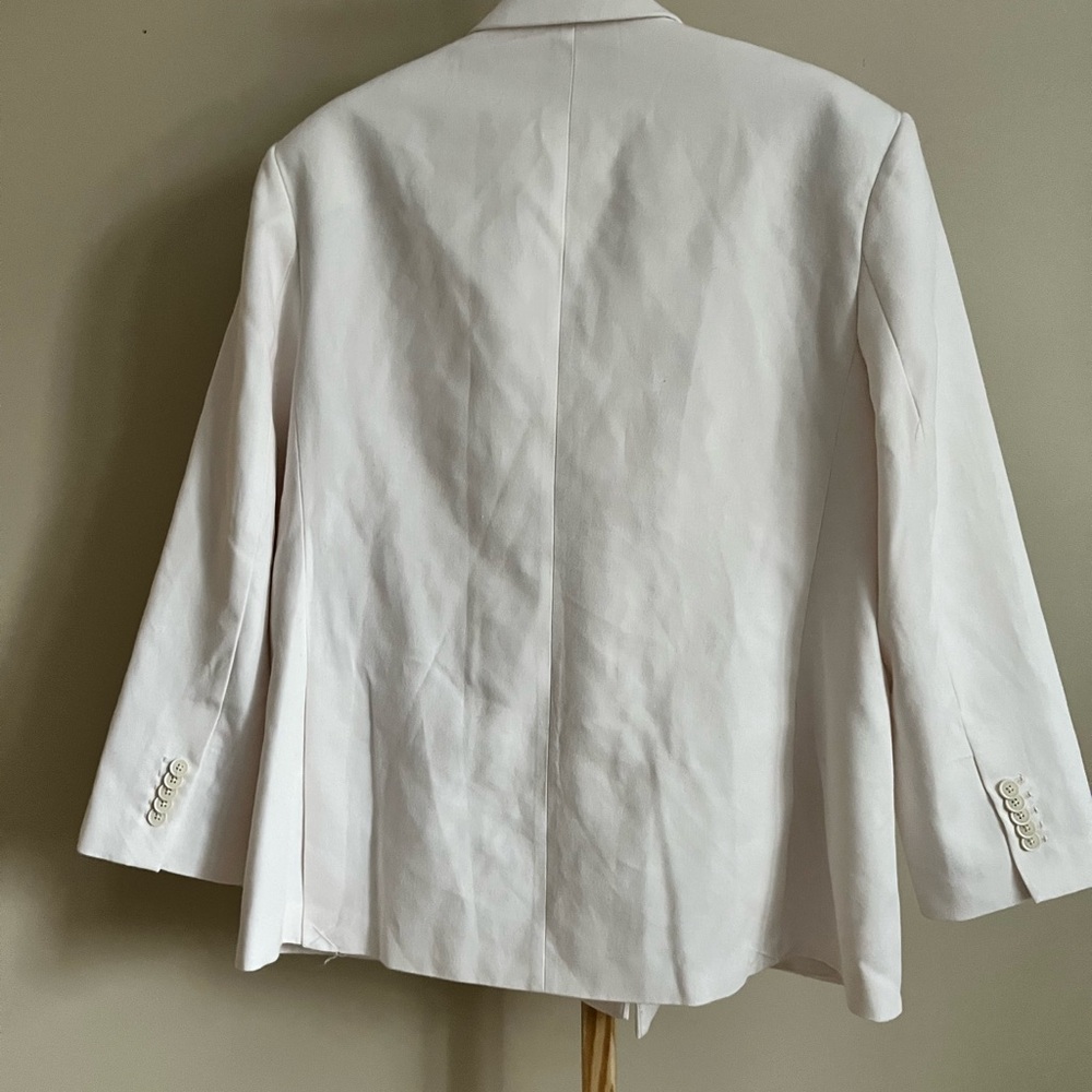 KBB by KAHLANA x Target Women's The David Blazer Jacket Cream NWT - Picture 6 of 14